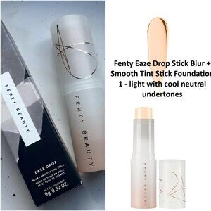 Fenty Eaze Drop Stick Blur + Smooth Tint Stick Foundation in Shade 1